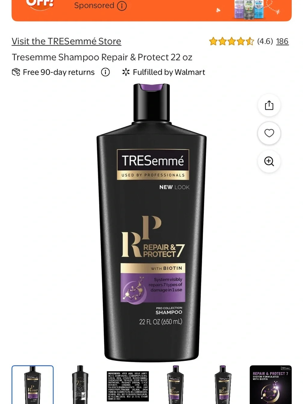 New Tresrmme Shampoo & Conditioner Set